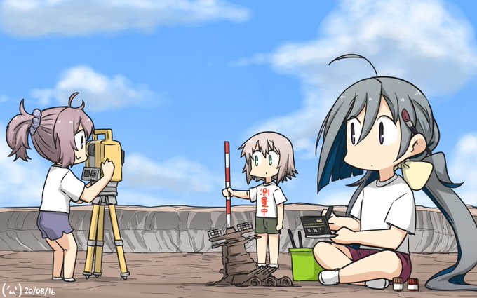 「清霜(艦これ) ツインテール」の画像/イラスト/ファンアート(人気順)