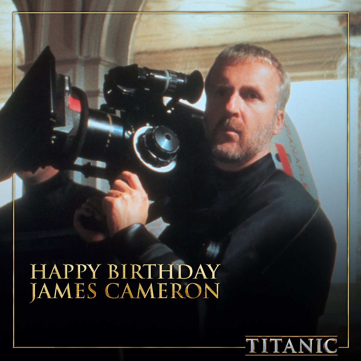 Wishing a happy birthday to Titanic director James Cameron! 