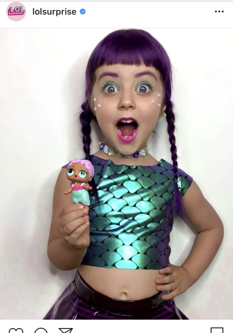 NOW, let’s look at the advertising campaign using little girls. Note the cut on the clothes/outfits, embellishments, and especially the poses they have the little girls make. It’s all about sexiness.