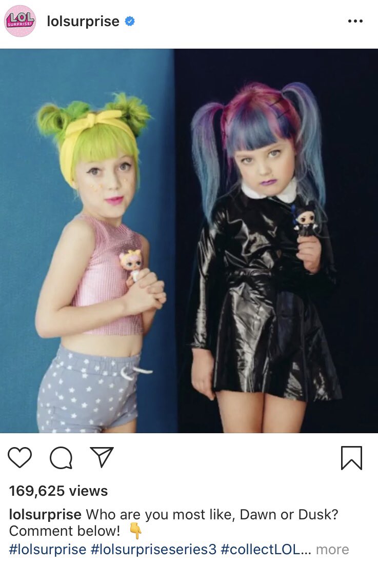 NOW, let’s look at the advertising campaign using little girls. Note the cut on the clothes/outfits, embellishments, and especially the poses they have the little girls make. It’s all about sexiness.