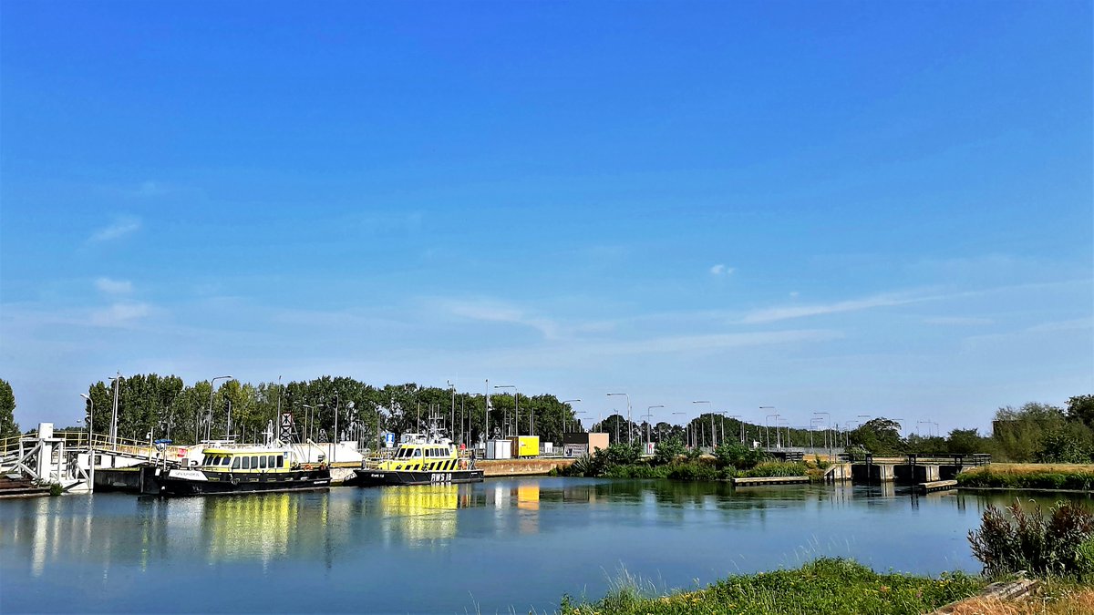 inja5248's tweet photo. vanochtend op de 🚴♀️ een rondje #Berkelaar #Maasbracht en #Echt ben nog bij #sluis #Maasbracht gaan kijken of @keddilien er al zou zijn...alle oude sluisweggetjes in gefietst maar nog geen #Odonato te zien...volgende keer beter 🙋♀️ https://t.co/DM2HfQPJ08