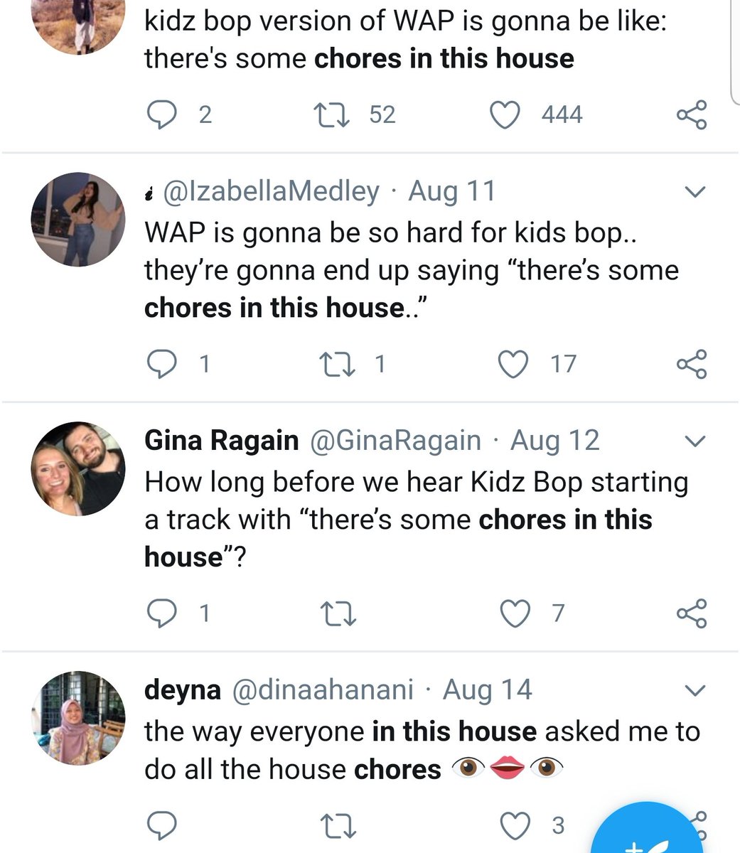 Sophie Jansen Kidz Bop Version Of Wap Is Gonna Be Like There S Some Chores In This House Twitter