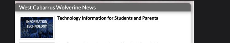 WCHS Students: Review the TECHNOLOGY INFORMATION link on WCHS’ main page for log-in, Canvas, &amp; MS Teams info. Homeroom teachers will be available to answer questions from 8:10-8:30 am. Links on web pages. First block at 8:35 am. Can’t wait to get started!