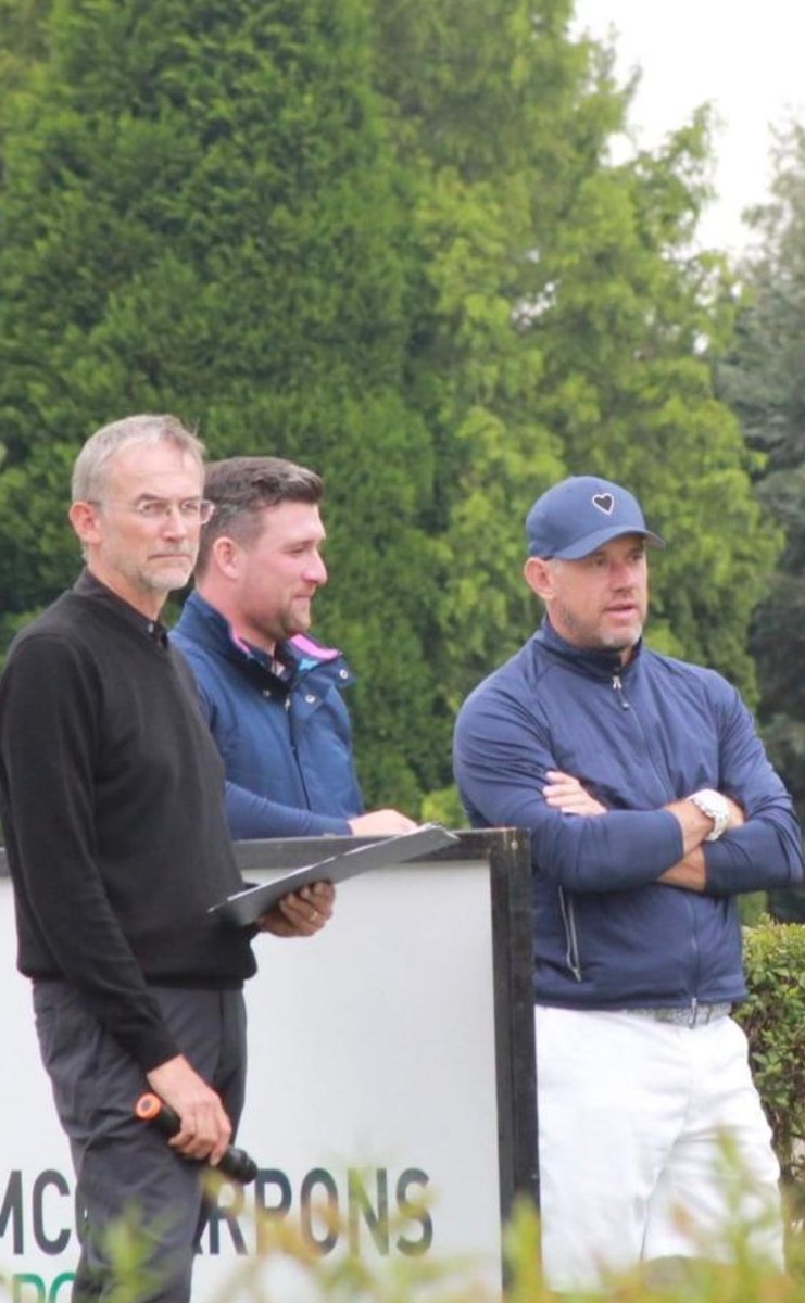 Ohhh no! He's going to tell <a href="/WestwoodLee/">Lee Westwood</a>  about the time he drove the 3rd <a href="/HuddersfieldGC/">Huddersfield Gc</a> ...............Again! 🙄 <a href="/2020protour/">2020protour</a> <a href="/AdamWalkerGolf/">Adam Walker</a> #boring #themajor