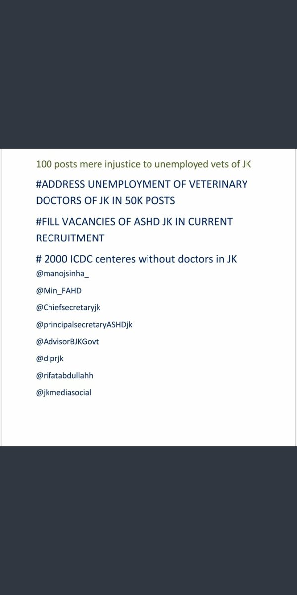 ankur_pratibha's tweet photo. We will not step back this time...! #justice_for_veterinarians https://t.co/XudIyqhvVw