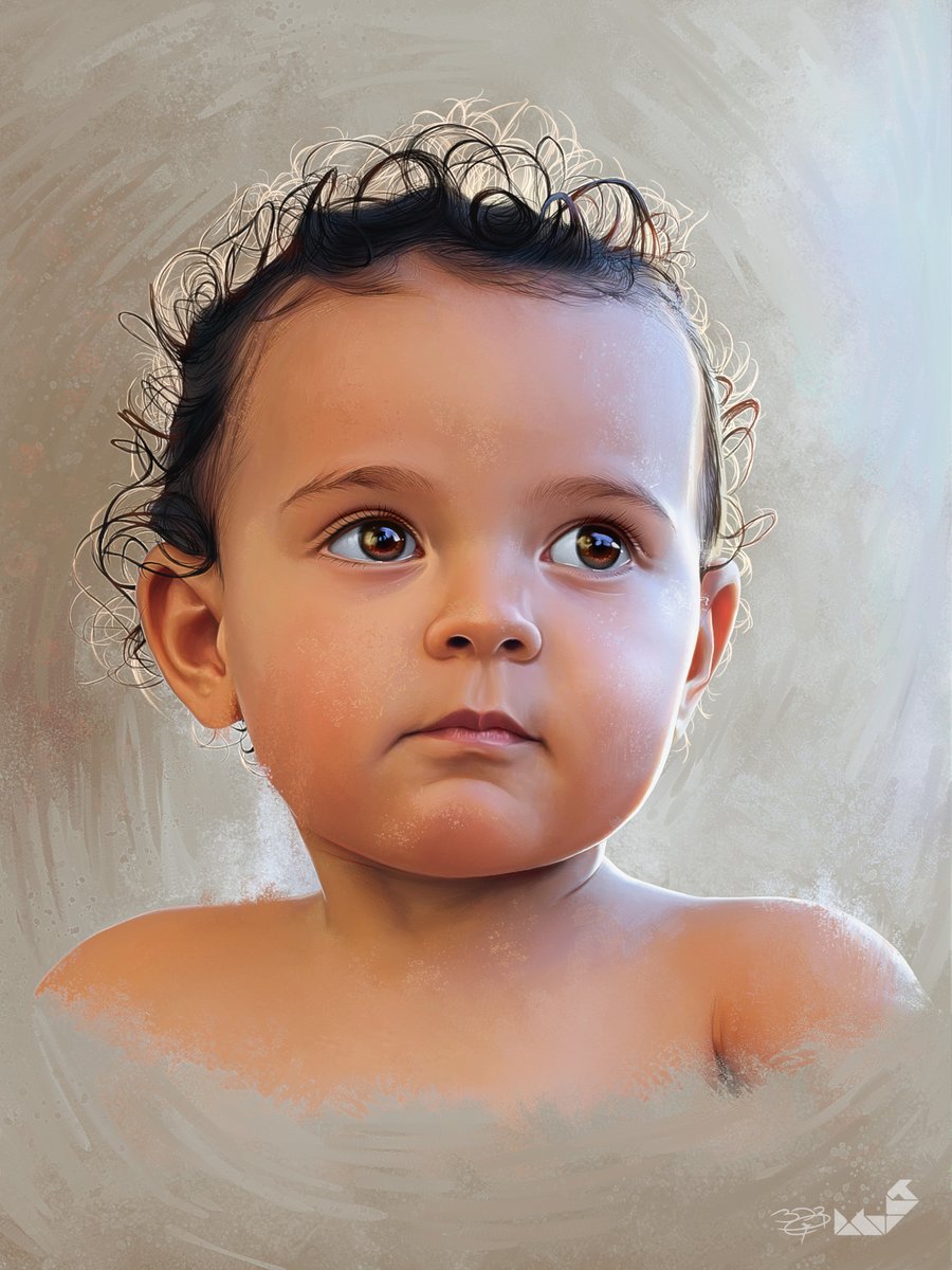 Hello everyone here I leave this beautiful baby made in <a href="/GIMP_Official/">GIMP</a> , I await your comments. 

#gimp #babyboy #baby #beautifulbaby #digitalart #digitaldrawing #painting #portrait #portraitart #portraitphotography