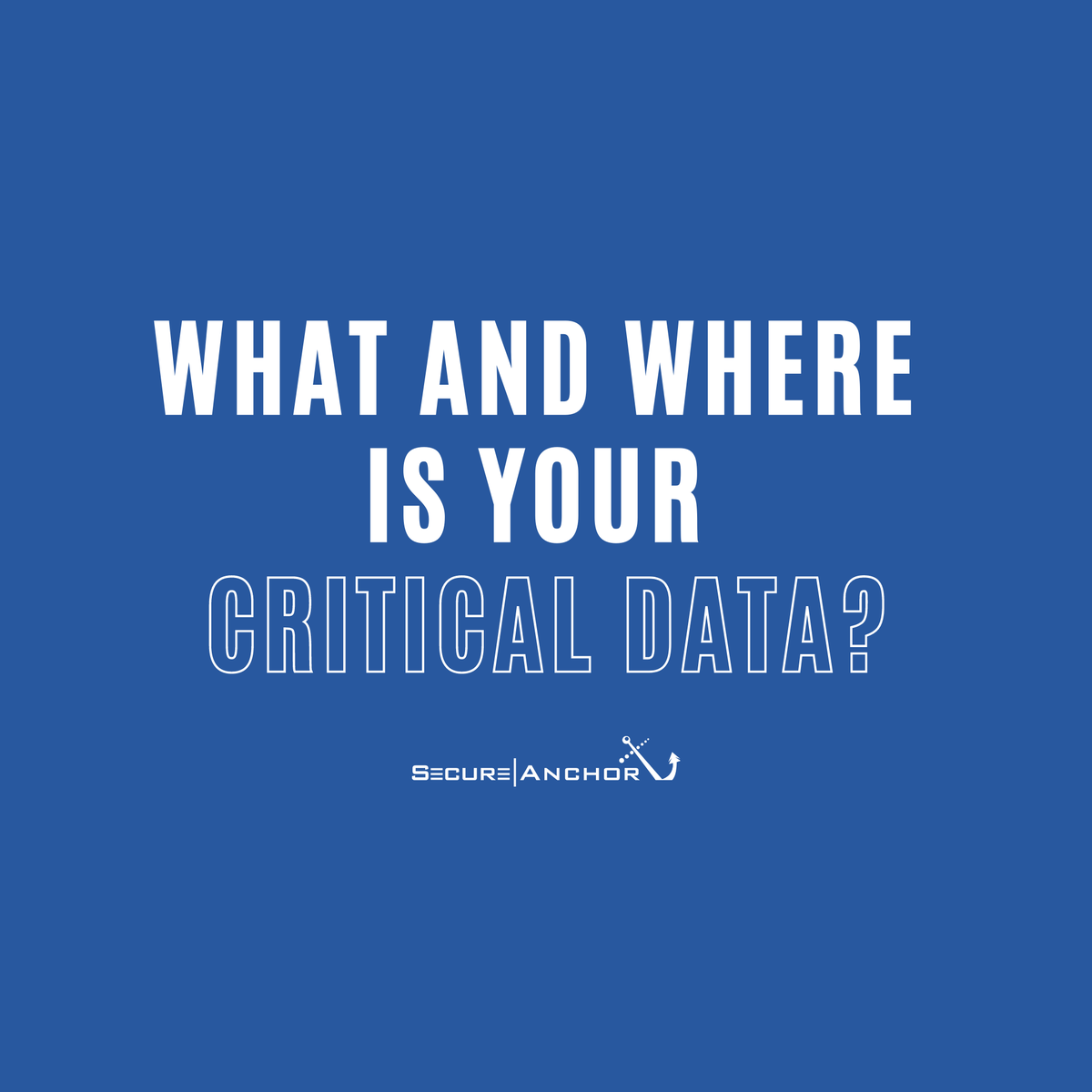 Where and what is your critical data?

If you are not sure on how to answer these questions, you probably won't be able to understand how the pandemic has actually affected your security.

Do you know what your critical data is?

 #ransomware #malware #dataprotecction #consulting