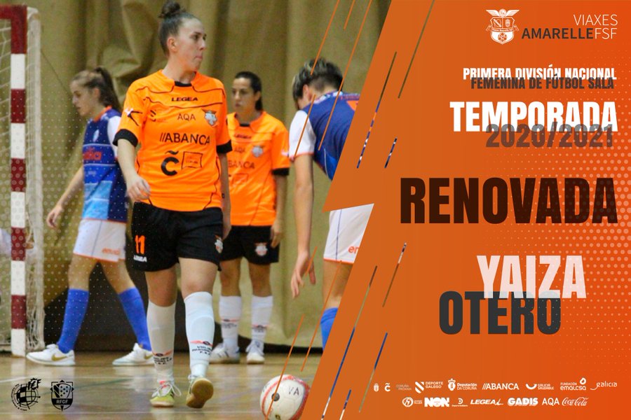 Segunda temporada consecutiva en el Viaxes Amarelle FSF para Yaiza Otero, que volverá a la Primera División Nacional Femenina FS