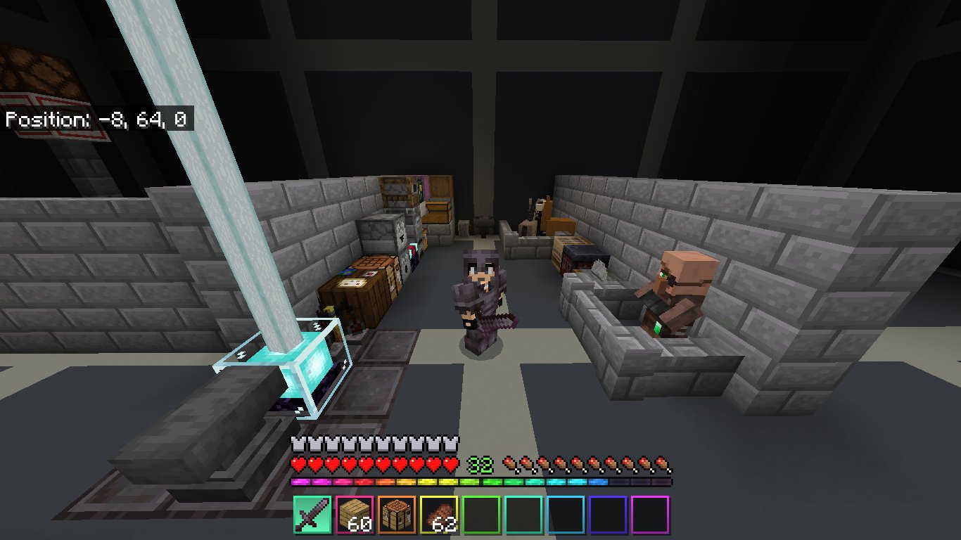 Animated RGB XP Bar + Hotbar + Inventory GUI for MC Bedrock