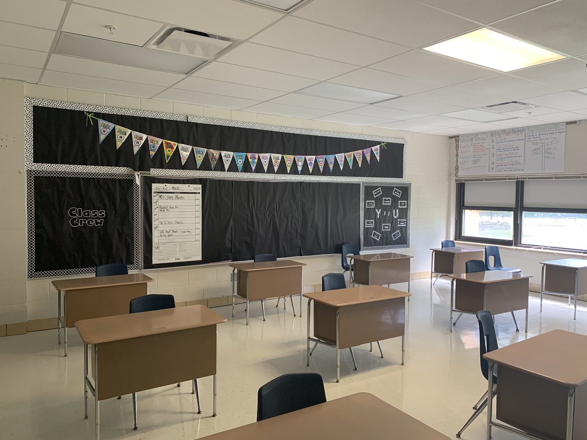 GalltKelley's tweet photo. LZ95 Seth Paine ES updates &amp; addition has truly transformed the learning environment for our Ss! I have such respect for LZ95 teachers/admin as they were working hard all weekend to ensure classrooms are set up &amp; ready to accept Ss both remotely &amp; in-person! #MakeTheirDayLZ95 https://t.co/dGmNk4TEgm