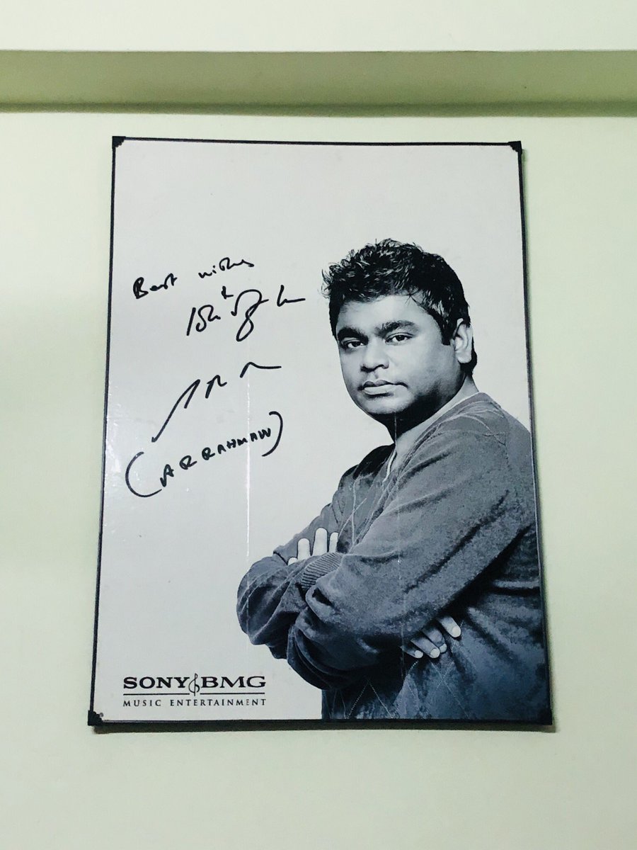 AmraIuoop's tweet photo. @arrahman sir, we are cracking our  heads out from figuring out what is written between ‘best wishes’ and ‘ARR’. Please help us. https://t.co/JUDiRImx9k