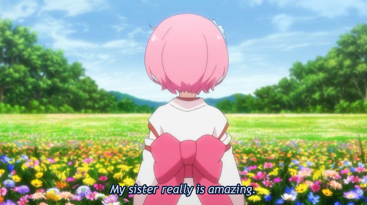 As a side note, I might add that Rem putting someone on a pedestal and hanging onto that image of them is in line with her character, as seen with her idealization of Ram, even if she's slowly growing from being a faceless replacement to finding her own identity through Subaru.