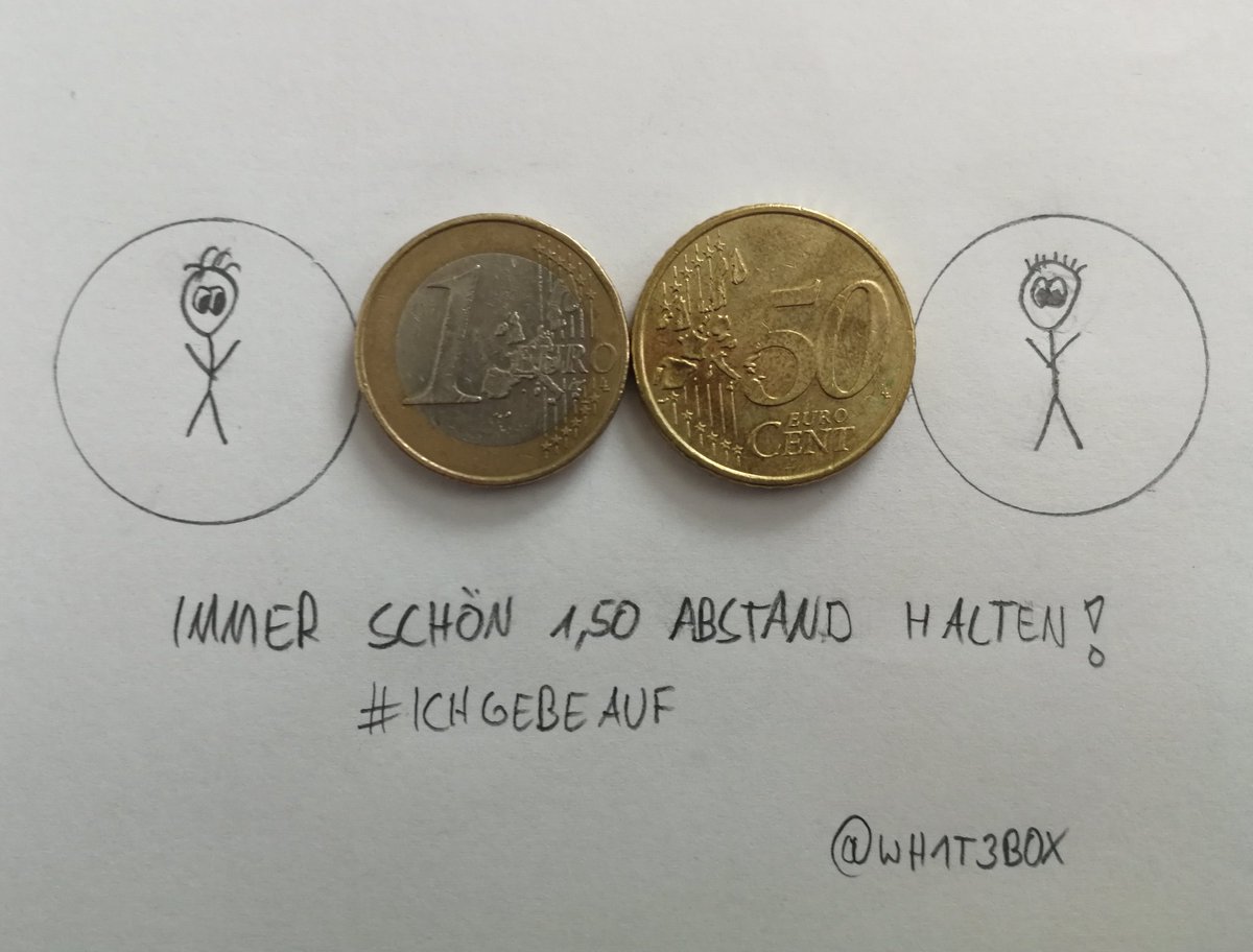wh1t3b0x's tweet photo. @kriegundfreitag #ichgebeauf Abstandswerbung darf natürlich nicht fehlen! https://t.co/AkDAogi4QQ