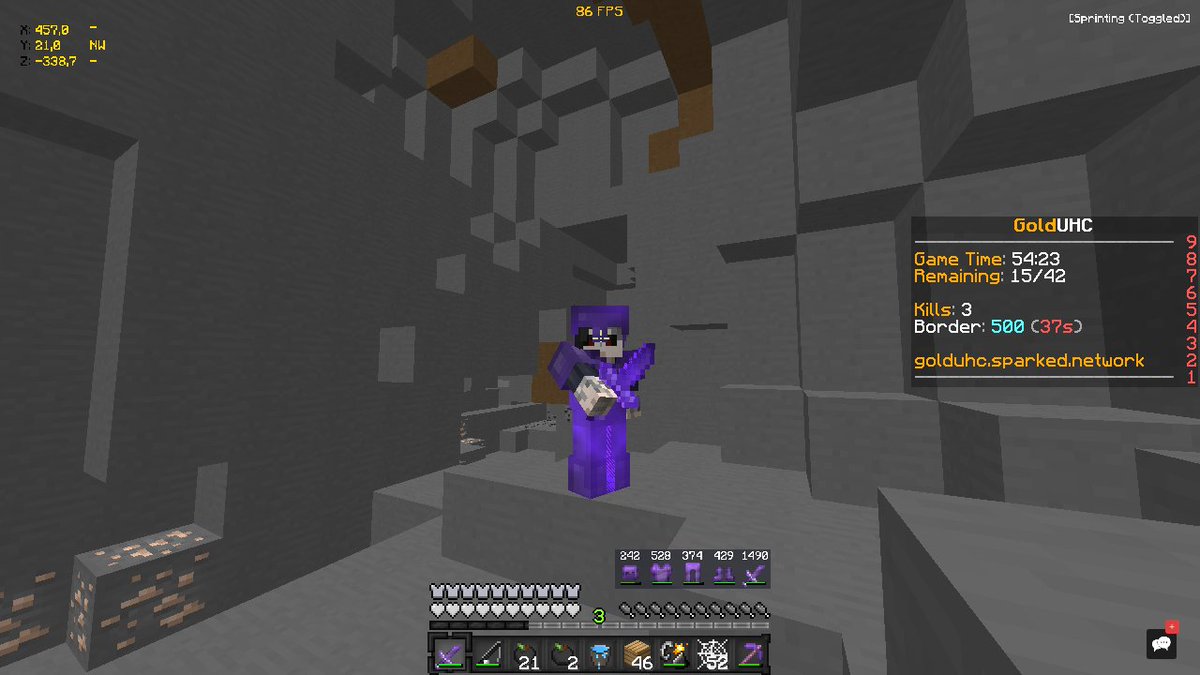 sandumu's tweet photo. me termine matando a 4 con esas telarañas que me dio el man que mate en nether https://t.co/Ed7ZILf8GP