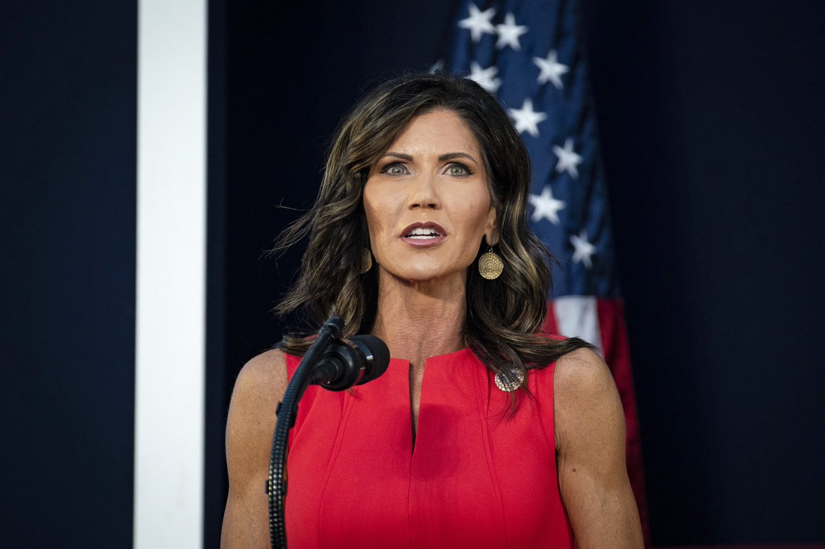 I've been meaning to say this for a while now since I’ve been seeing all the praise that  @govkristinoem has received within the liberty movement. While her efforts in South Dakota were heroic, we should not blindly say that she is this great lover of liberty. Let me explain: