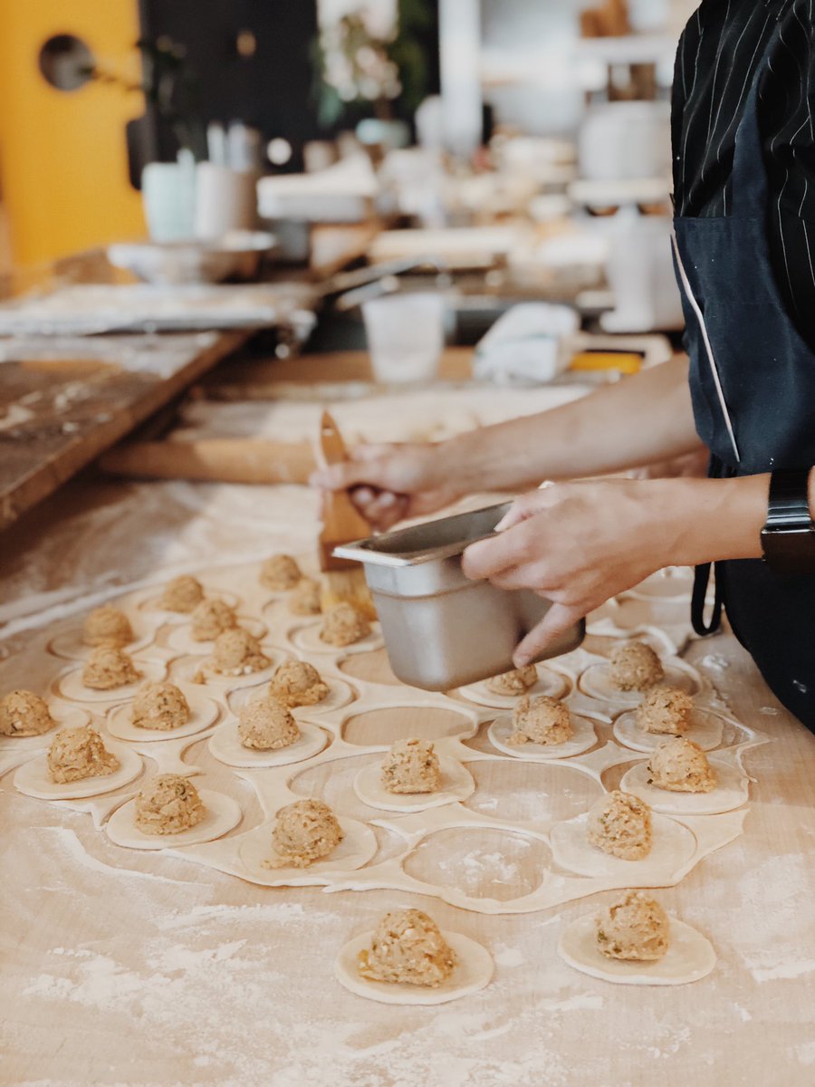 donnamacyyc's tweet photo. The final day of ABplate, which means one more day for Chef Laetitia’s grizzly gouda stuffed perogies. Big ups to the multitude of farmers, producers, growers & brewers who all contributed to LT’s outstanding menu. #donnamacyyc #abplate2020 https://t.co/IgqMEfUAfN