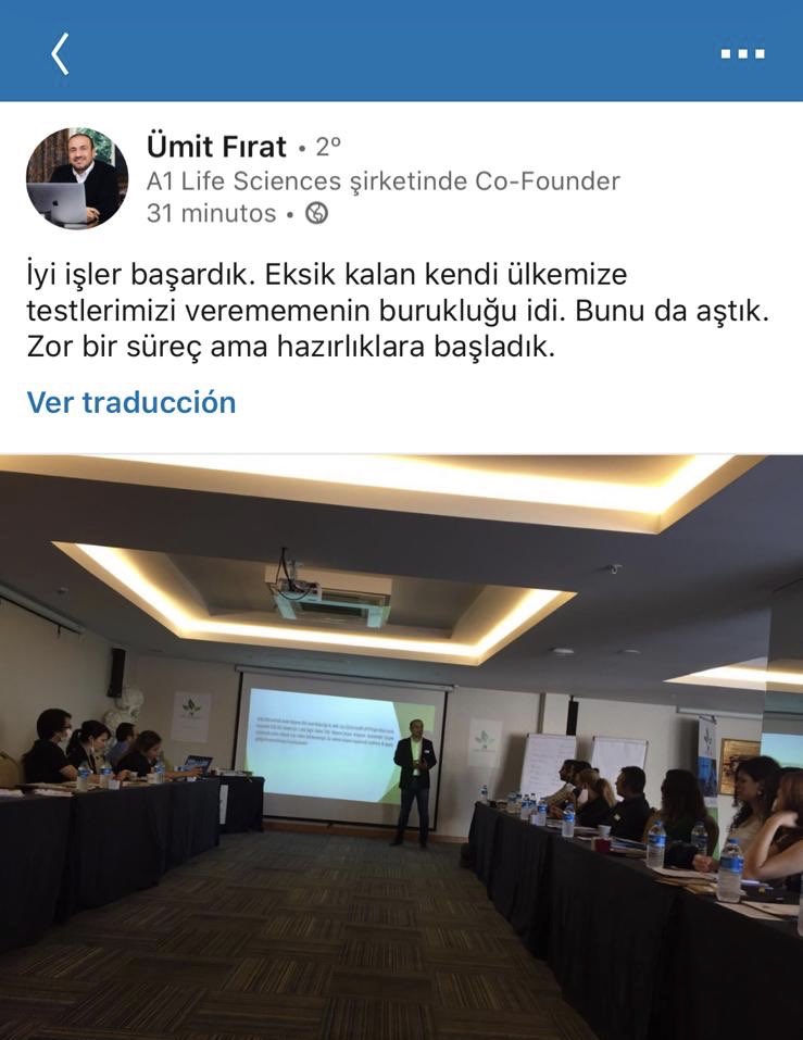 #rtalb için bir anlamda haftasonu KAP’ı diyebiliriz. Bugüne kadar çoğunlukla yurtdışına ihracatı yapılan Rta ürünleri Cuma günü gelen kap ile birlikte Devlet Malzeme Ofisi #DMO üzerinden ülkemizde kullanılmaya başlanacak. Ümit bey’in yorumu :
