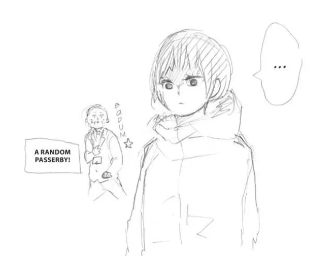 im the random passerby 
