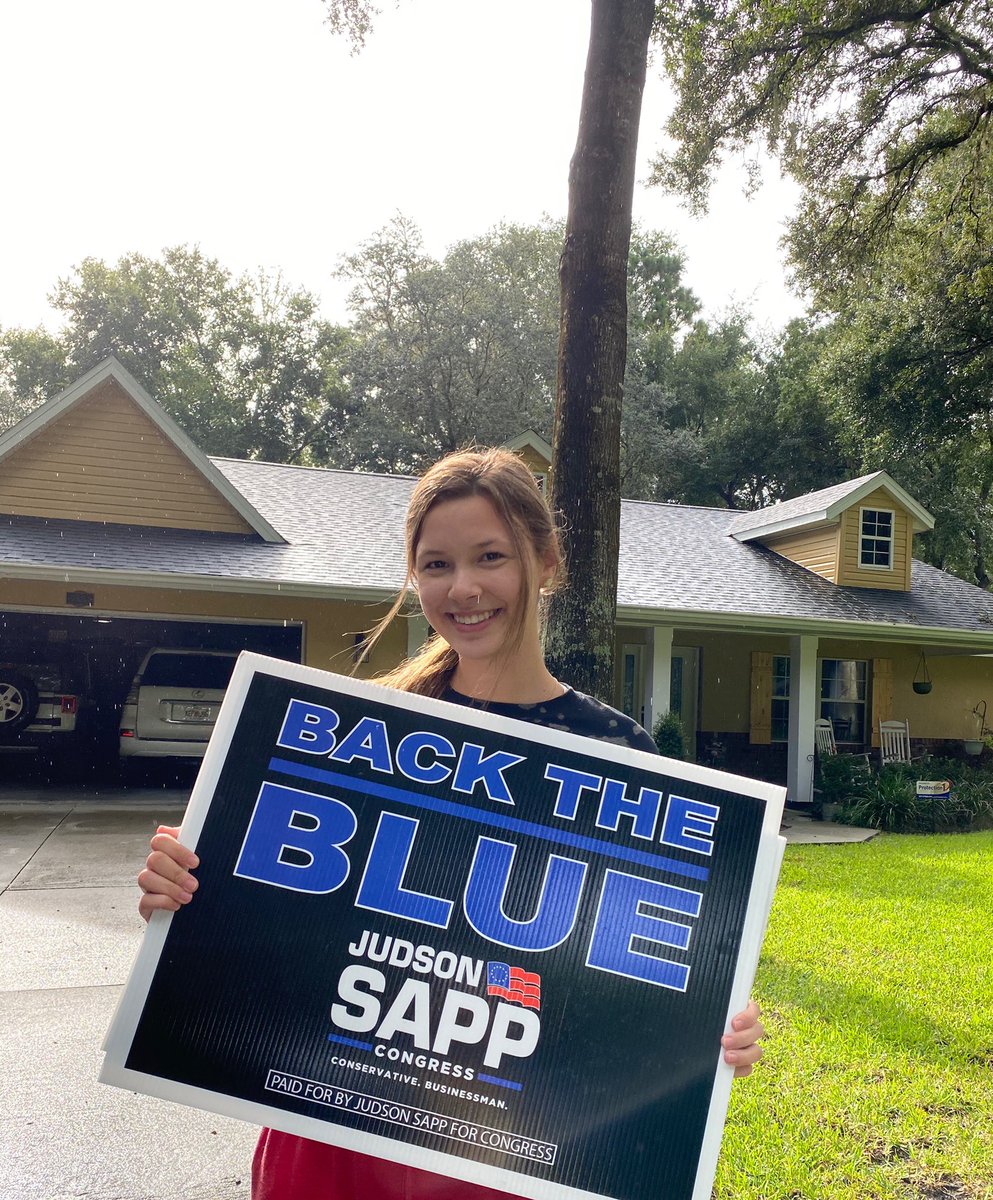 JudsonSapp's tweet photo. Yes, we are still walking door to door!

Join us today in Lake Asbury at 2pm in Ronnie Van Zant Park with @mattgaetz! #JoinJudson https://t.co/DMlmzkHx2S