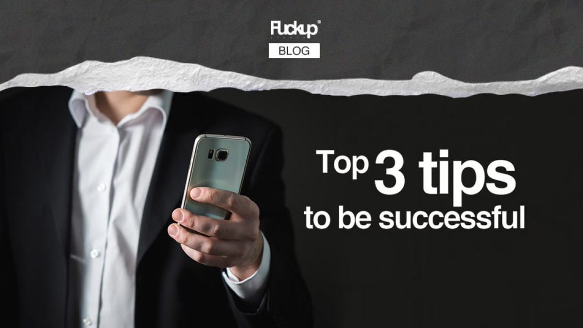 FuckupNight's tweet image. Success? Pfff, we know everything about it!
Here's our top 3 tips for being successful, number 2 will blow your mind! bit.ly/2DHrmsF
