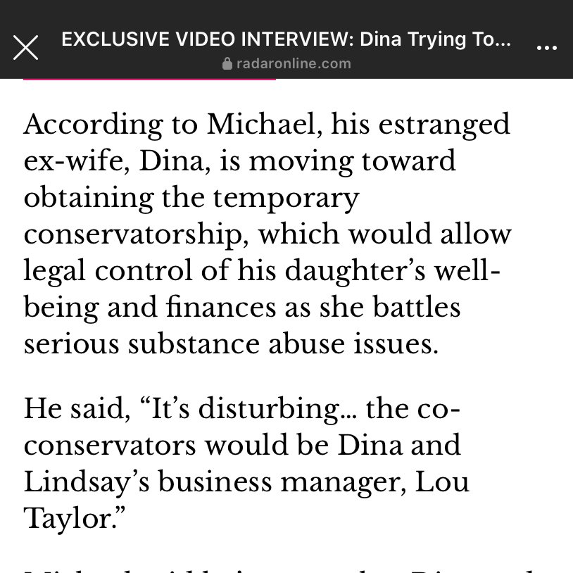 Lou also tried to put  @lindsaylohan under a conservatorship, but her dad caught wind and shut it down. END THE CONSERVATORSHIP