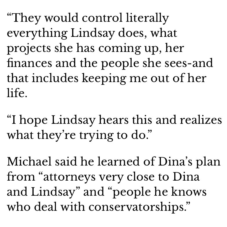 Lou also tried to put  @lindsaylohan under a conservatorship, but her dad caught wind and shut it down. END THE CONSERVATORSHIP