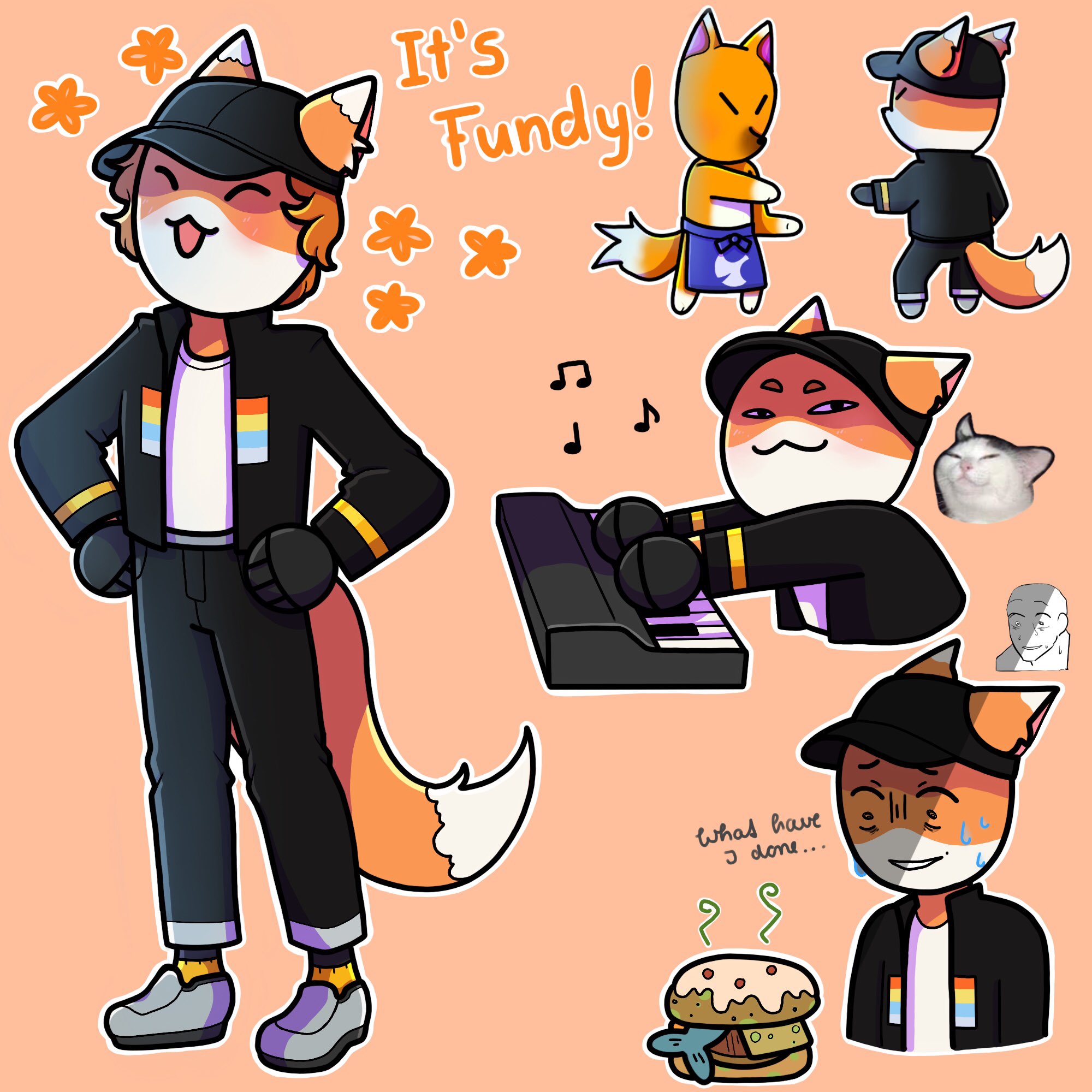 lucky on X: Fundy fanart! โ๏∀๏ใ #fundy #fundyfanart