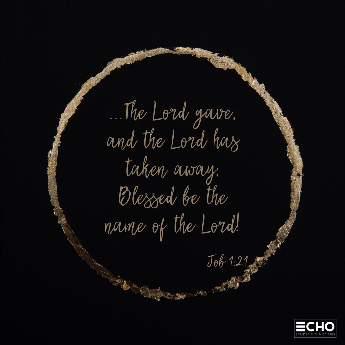 students_echo17's tweet image. ...The Lord gave, and the Lord has taken away;
Blessed be the name of the Lord!
                                                                           Job 1:21