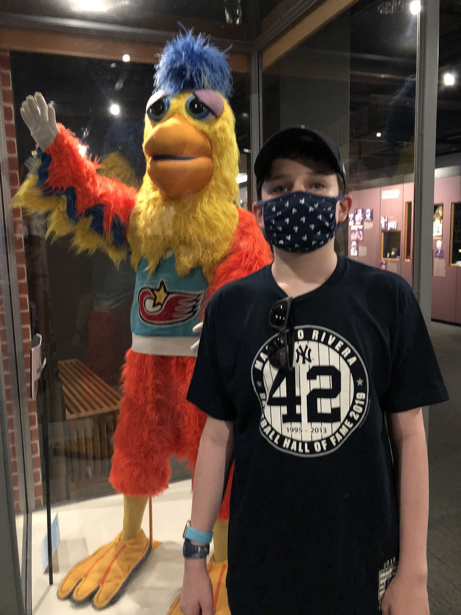 It wouldn’t be a <a href="/baseballhall/">National Baseball Hall of Fame and Museum ⚾</a> without some legendary mascots like the San Diego Chicken and the Philly Phanatic.  Just wondering when <a href="/MrMet/">Mr. Met</a> gets an invite to Cooperstown.