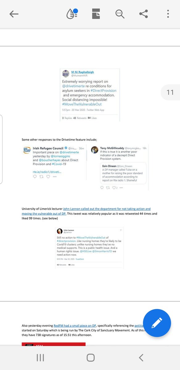 MASI - Movement of Asylum Seekers in Ireland (@masi_asylum) on Twitter photo Several <a href="/ucddublin/">University College Dublin</a> academics are included in the <a href="/DeptJusticeIRL/">Department of Justice, Home Affairs and Migration</a> monitoring of social media users who are critical of Direct Provision. #EndDirectProvision. <a href="/MuireannNiR/">M Ní Raghallaigh</a> @LTlaw_ and saw @MaryMcAuliffe4 there. Several <a href="/ucddublin/">University College Dublin</a> academics are included in the <a href="/DeptJusticeIRL/">Department of Justice, Home Affairs and Migration</a> monitoring of social media users who are critical of Direct Provision. #EndDirectProvision. <a href="/MuireannNiR/">M Ní Raghallaigh</a> @LTlaw_ and saw @MaryMcAuliffe4 there.