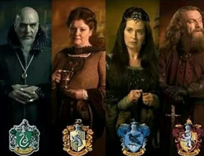 OS IRMÃOS PEVENSIE DE NÁRNIA SÃO OS FUNDADORES DE HOGWARTS