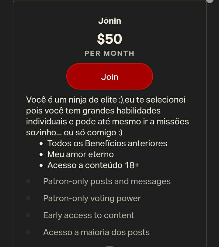Julia_rfrost's tweet photo. Ofereço cinco níveis no meu patreon. Venham conferir 😊😘. Link na bio
#cosplay #Patreon #juliafrost #NARUTO https://t.co/z122Eyqguh