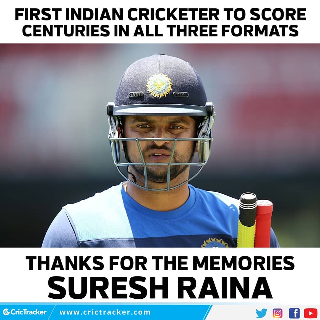 Hereafter We will miss Raina's

#Captaincy
#BestBattingSkill
#BestFielding
#BestBowling
#BestAllrounder
#BestCatcher
#Encouragingothers
 in blue jersey😭😢💔

We all misss u a lot 
         😍 SURESH RAINA😍

Tqq for ur memories & Contribution to the Indian Team.

#ThankYouRaina