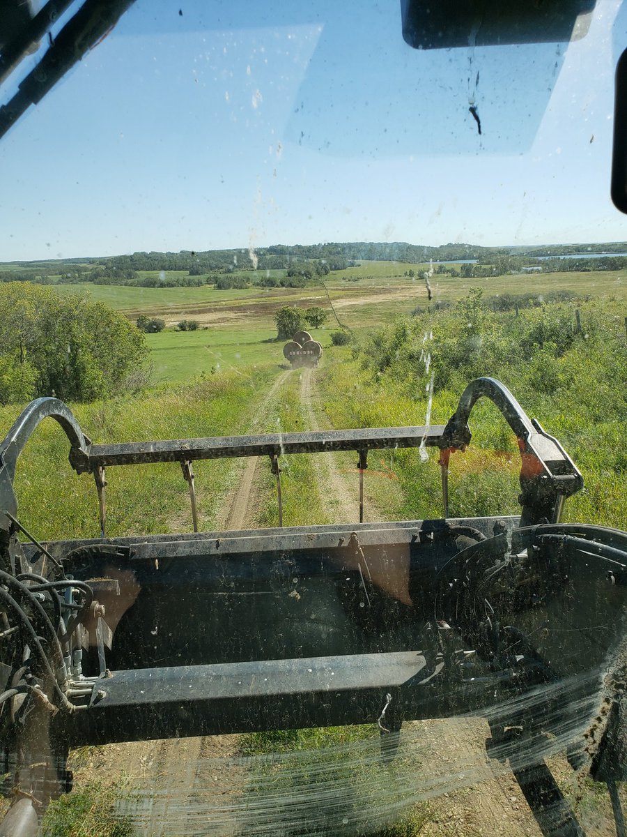 The last load of hay! Thats a wrap on #haying2020