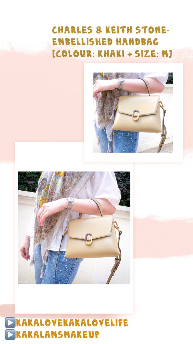 iamkakalamkk's tweet photo. 🔎Charles &amp; Keith Stone-Embellished Handbag [Colour: Khaki + Size: M]
🔎Charles &amp; Keith Croc-Effect Bucket Shoulder Bag [Colour: Olive + Size: L]

❤️WEBSITE - https://t.co/xrOJKXZMIE

#charleskeithofficial #charleskeith #stylelover #lovekakalovefashion #kakablogs https://t.co/HKeopS7NAZ