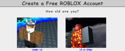 Ivy On Twitter The Old Age Selector When Making A Free Account On Roblox Lasting From Around Late 2008 Until Sometime In 2009 - roblox free old accounts