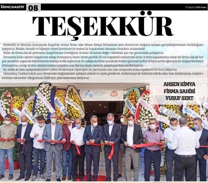 Teşekkürler...