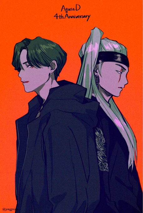 AgustD 🐱
(過ぎちゃった)
#AgustD_4th_Anniversary
#AgustD 