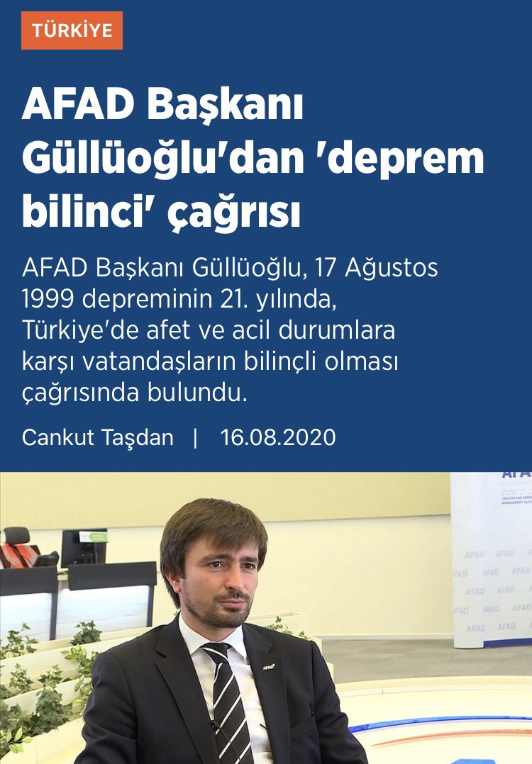 📌 #TARİHTEBUGÜN

17.08.1999 tarihinde Marmara'da meydana gelen Mw 7.6 büyüklüğündeki depreminin 21. yılında depremde hayatını kaybedenleri rahmetle anıyoruz. #deprem

📌 Başkanımızdan mesaj var: 
‘Depremlere Karşı Bilinçli Olalım’

#17Agustos1999 #DepremiUnutma