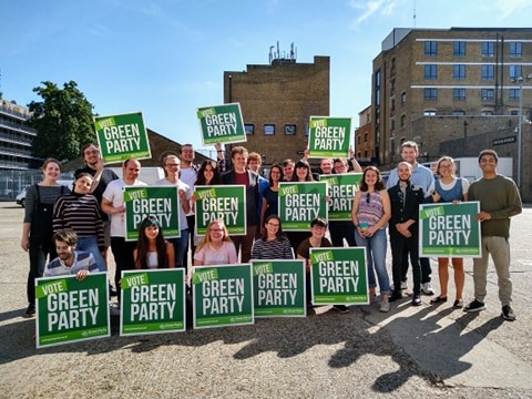 In week one (yes one!), we were delivering a full-day's activist skills workshop for group and society organisers at Green Party HQ! So many of these groups have continued to raise the roof this year and delighted so many of these people are now so active in our party! 
