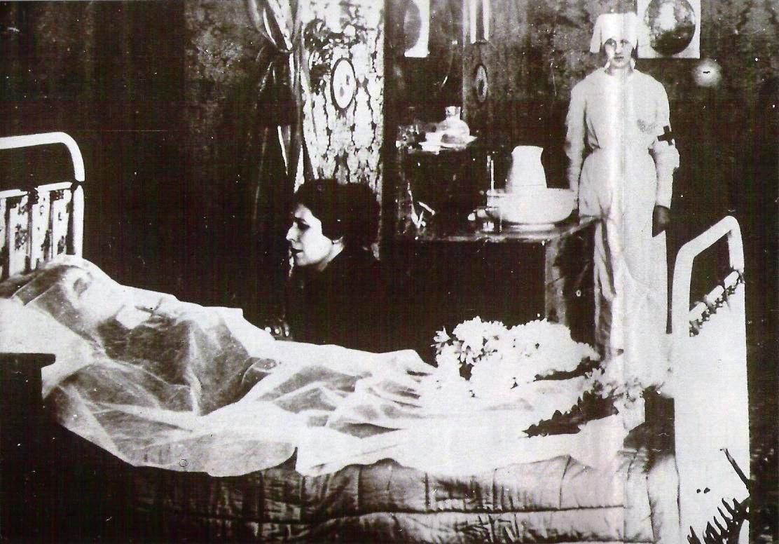 She was pronounced dead at 2:10 p.m. Everyone knelt down and prayed for the repose of her soul, and Countess Sztáray closed Elisabeth's eyes and joined her hands. Elisabeth had been the Empress of Austria for 44 years.