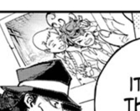 Emerique77's tweet photo. Read the new one shot made by the creators of the promised neverland, and it was pretty cool. I also found emma and norman in one of the pannels so thats cool. https://t.co/ZWkZQp5A9h
