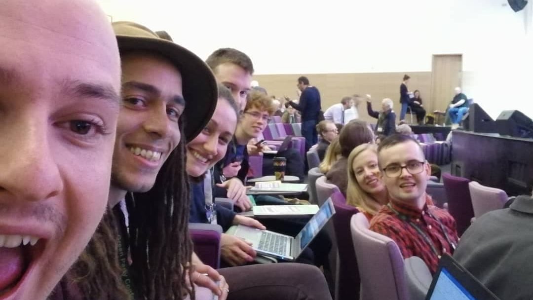 We coordinated a powerful presence at  @TheGreenParty Autumn Conference! Delivered the first ever YG Co-Chair plenary speech! Ran an awesome intro to the YGs workshop! Coordinated an inspiring main panel on the school strikes! Organised to defend trans rights!
