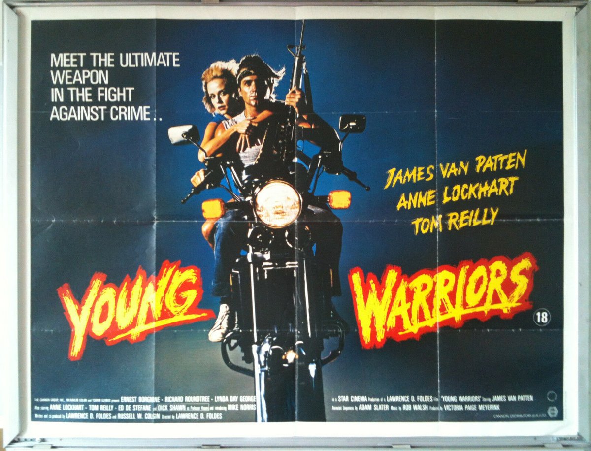 Up next is YOUNG WARRIORS (aka The Graduates of Malibu High), a Frat bros vs violent gang exploitation anti-war low budget extravaganza. If Kevin isn't too careful, his vigilante revenge may cost him more than his life. Gaze long into an abyss, the abyss also gazes into you