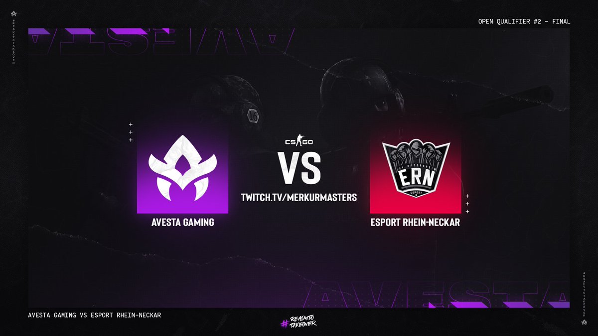 AvestaGaming's tweet photo. [#CSGO] 

Today we play in the finals of the @MerkurMasters Open Qualifier #2 against @esportrn_! 🏆

Wasn’t an easy run to the finals, beating @epicdudesgaming &amp; @no_limit_gg. 
 
Make sure to tune in! 
📺 https://t.co/bF1AaMRI1l 

#Readytotakeover https://t.co/yITFgqaVeX
