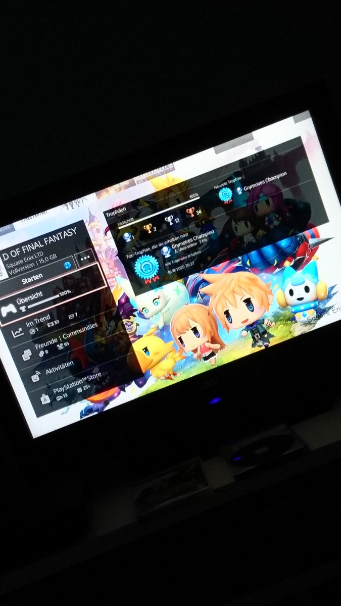 YukixNohara's tweet image. Das war ein sehr erfolgreiches Wochenende für World of Final Fantasy und weniger erfolgreich für alles andere was ich mir vorgenommen hatte.
#6te Final Fantasy Platin :)