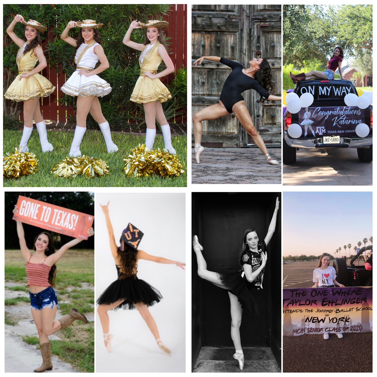 Best Wishes to our 2019-2020 McHi Stepper Officer graduates as they continue their dancing in college !💜
Katarina Moseley- Texas A&amp;M Aggie Dance Team
Yahaira Cerda - UT Dance Team
Taylor Ehlinger - Joffrey Ballet School NY<a href="/mcallenfinearts/">McAllen ISD Fine Arts</a> <a href="/McHiPride/">Dr. Albert Canales</a> <a href="/McAllenISD/">McAllen ISD</a> @mcallenfinearts