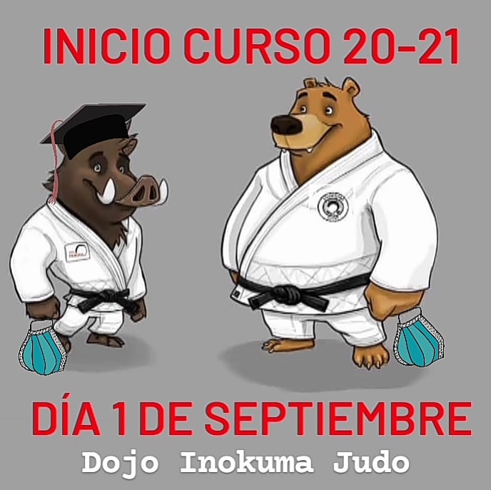 InokumaJudoGu's tweet photo. Inicio de curso 20-21 día 1 de septiembre #nuevocurso #Dojo #Inokuma #Judo #InokumaJudo https://t.co/Vdlhqv7Vig