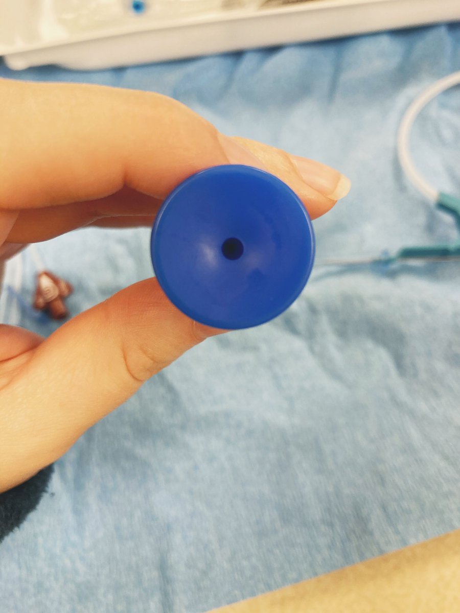 This is called a Raulerson syringe. You can thread your wire through the back of it and into the patient if you want. I’m told this reduces the chance of air embolism. I have never actually done this.