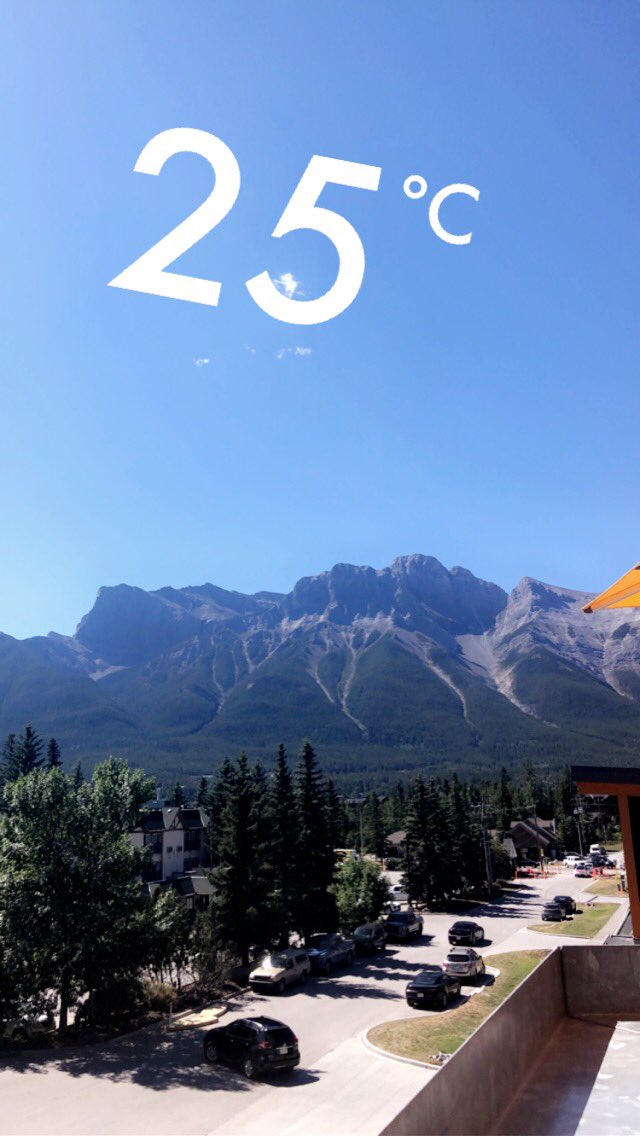 KOLcharmer's tweet photo. Stop 1 #tank310 @TourismCanmore https://t.co/2ub6dJfkjF